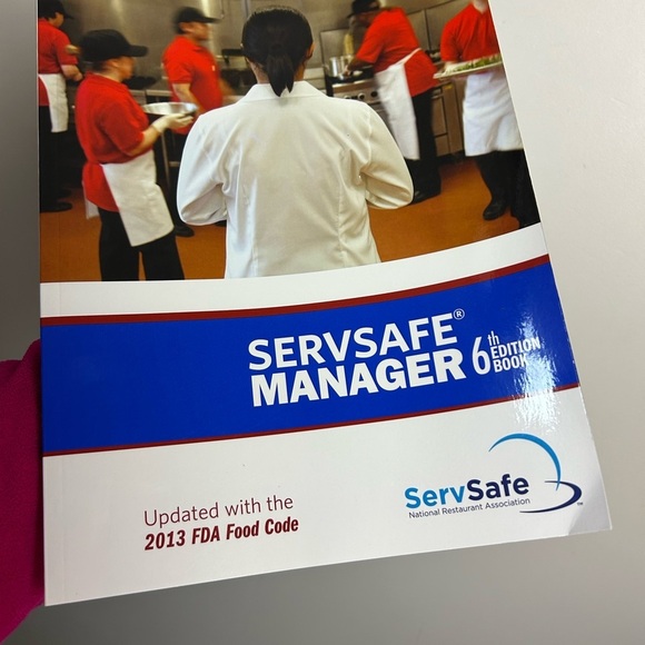 ServSafe Manager 6th Edition Book ESX6R V.1505 2013 Update FDA Food Code - Picture 2 of 9